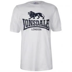 Lonsdale Sales Store 47 Lonsdale Large Logo T Shirt Mens