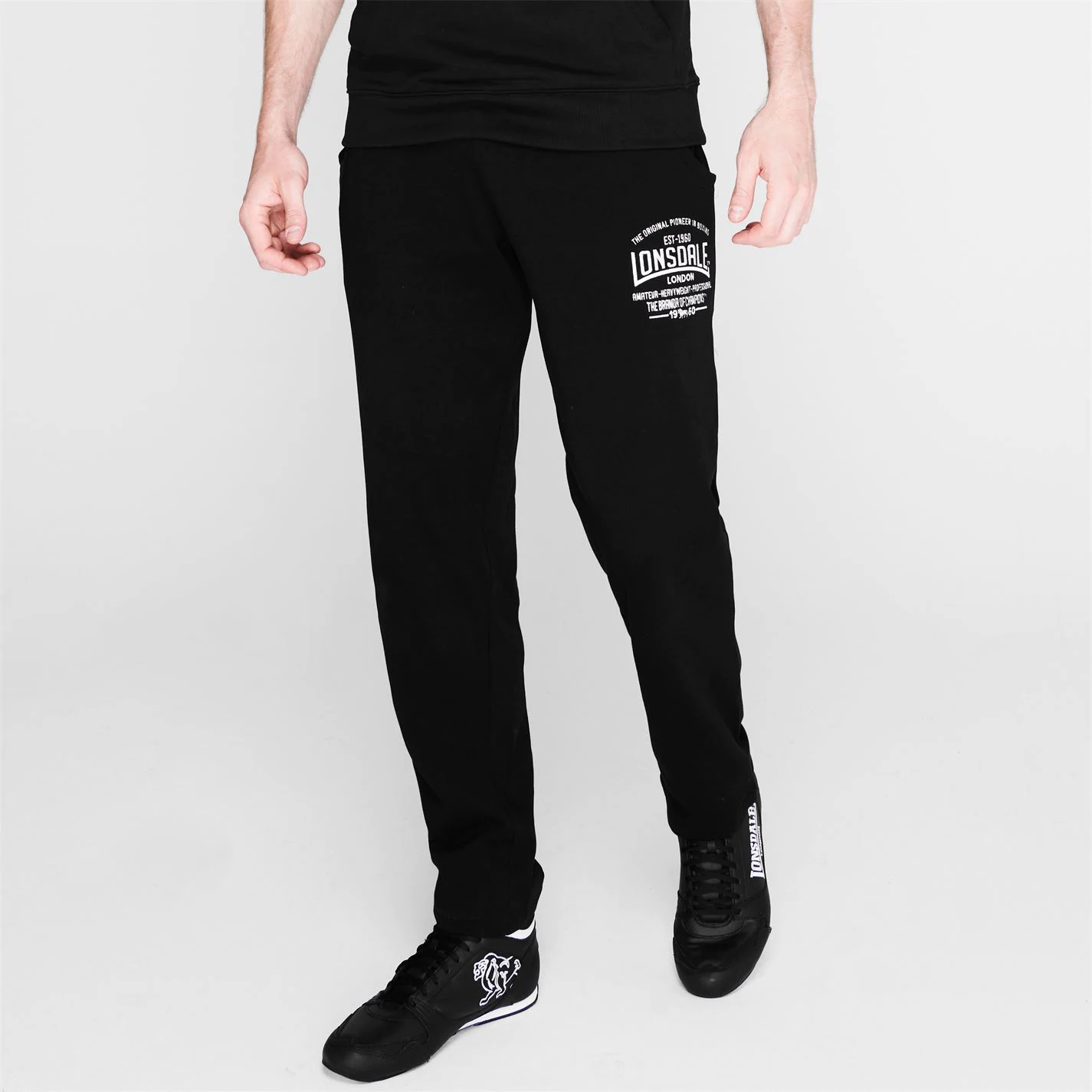 Lonsdale Box Lightweight Sweat Pants Mens 4 Lonsdale Box Lightweight Sweat Pants Mens - Image 2