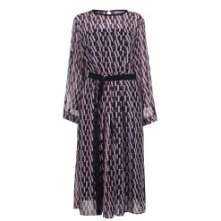 Marella Riserva short sleeve fit and flare dress