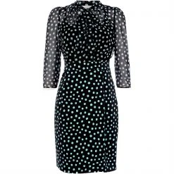Marella Gnomo dress with neck tie