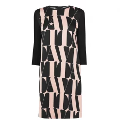 Marella Arten printed panel dress